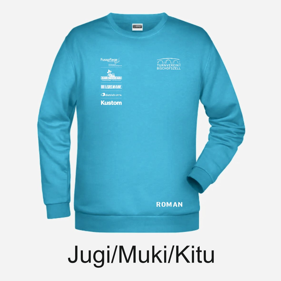 TVB Damen Sweater - turquoise – Image 3