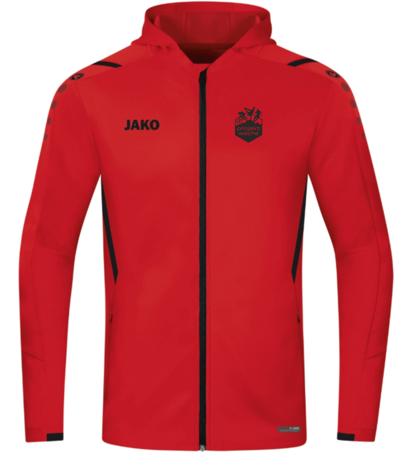Trainingsjacke Challenge mit Kapuze