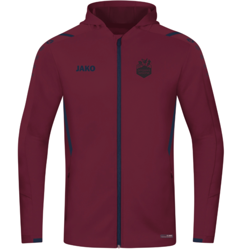Trainingsjacke Challenge mit Kapuze