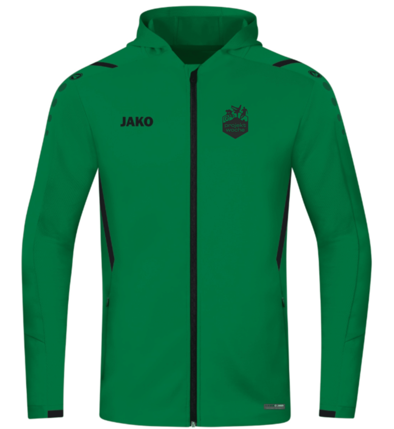 Trainingsjacke Challenge mit Kapuze