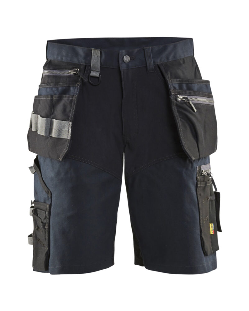 Handwerker Shorts mit Stretch