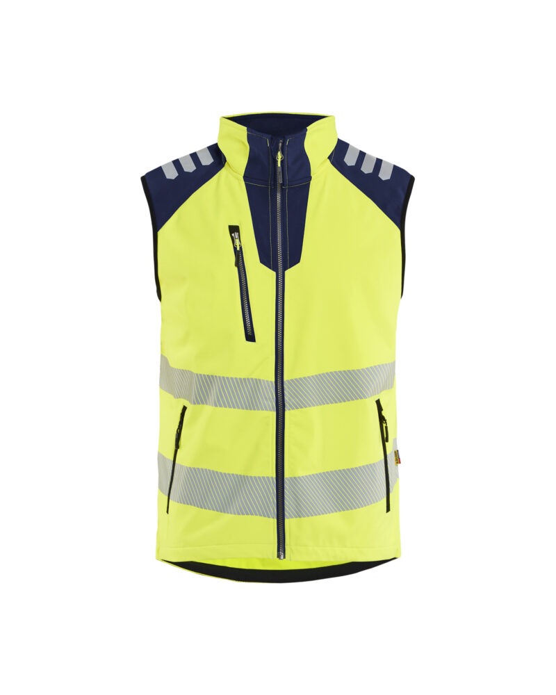 Softshell Weste High Vis