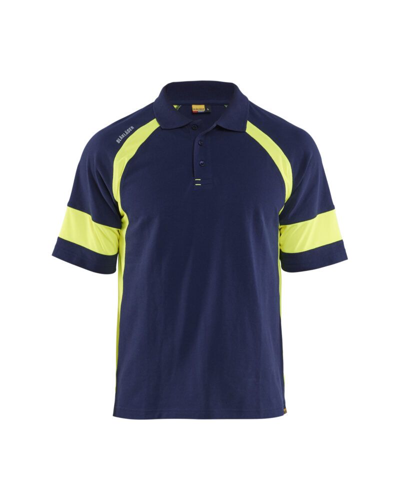 Poloshirt mit High Vis