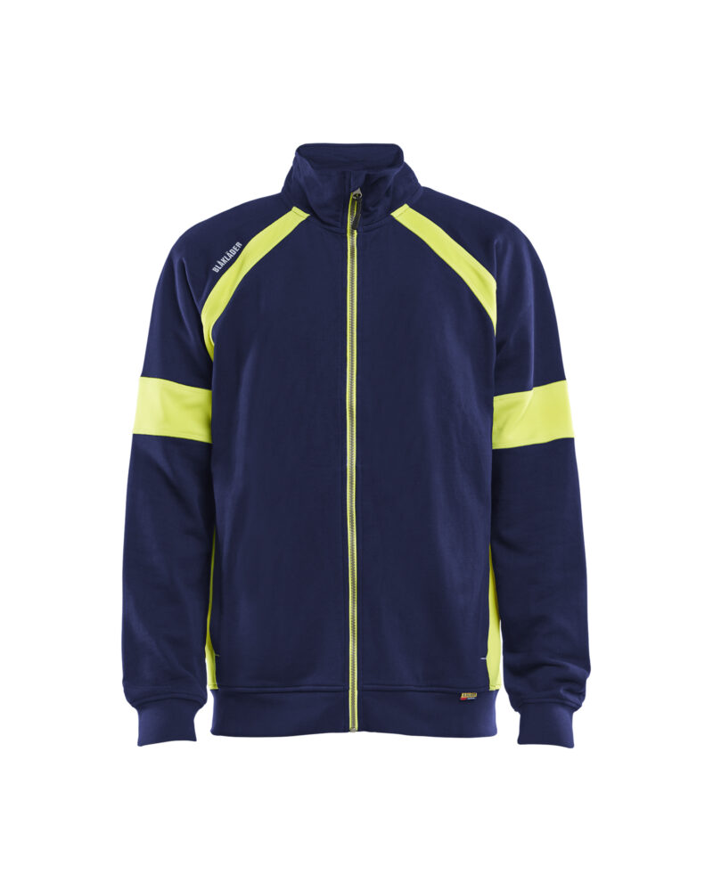 Sweatshirt mit High Vis Full Zip