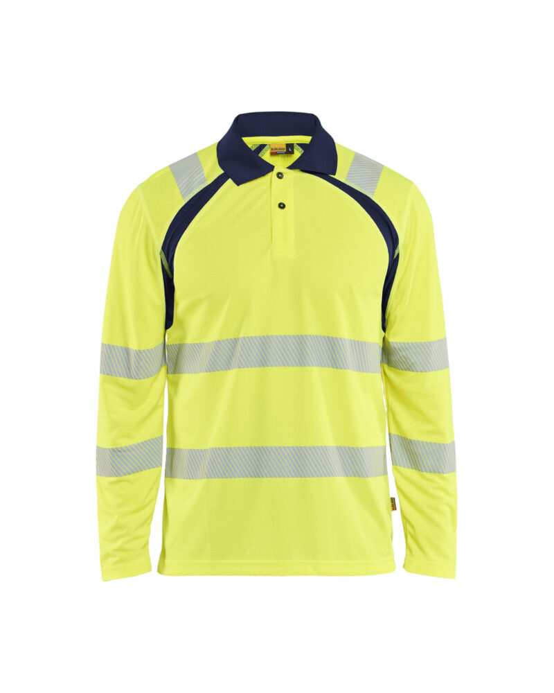 UV Poloshirt High Vis langarm