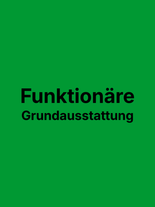 Funktionäre (Grundausstattung)