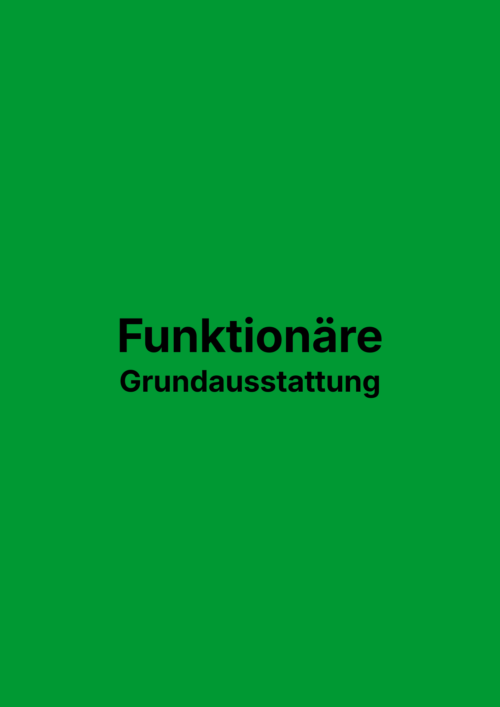 Funktionäre (Grundausstattung)